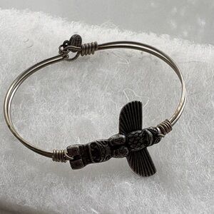 Silver Bird Charm Bracelet